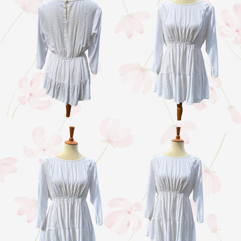 Time and Tru White Blouse